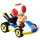 Mattel Hot Wheels autíčko Mariokart Toad 6cm