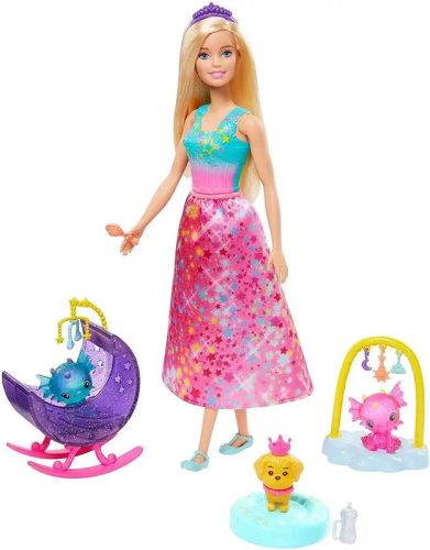 Mattel Barbie Dreamtopia Princezná s dlhou sukňou