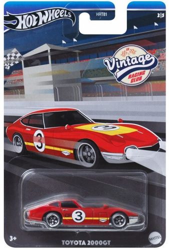 Mattel Hot Wheels veterán Vintage autó Toyota 2000GT  7,5cm