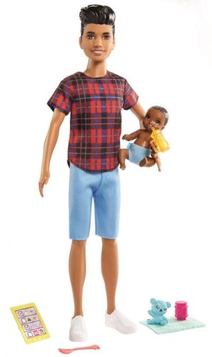 Mattel Ken Skipper bébiszitter babával