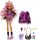 Mattel Monster High Clawdeen Wolf baba lila csíkos hajjal és kiskutyával