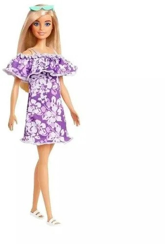 Mattel Barbie baba modell 30cm lila ruha