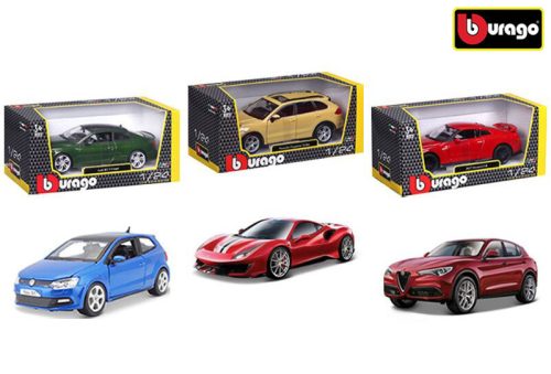 Bburago 1:24 autók (többféle) 1 db