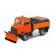 Bburago 1:43 Hókotró teherautó jelzőtáblával