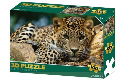 Puzzle 3D Jaguár 100 db