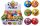 Labda Smiley mintákkal 7 cm (többféle) 1 db