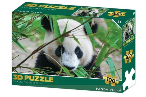 Puzzle 3D Panda 100 darab