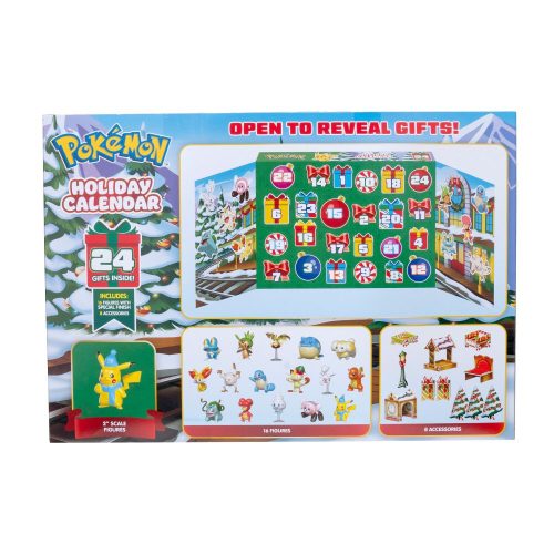 POKEMON Adventi naptár 2024 24db-os POKEMON figura készlet