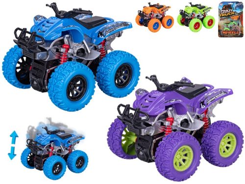 Négykerekű motor Crazy Truck lendkeréken 9cm