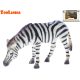 Zoolandia zebra/hroch 9,5-12cm v krabičke