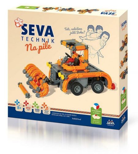 Seva stavebnica Technik Na pile 412ks