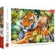 Trefl Puzzle 1500 Kettő tigris