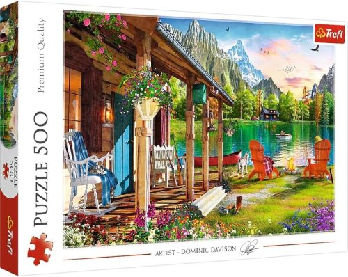 Trefl Puzzle 500 Domček v horách