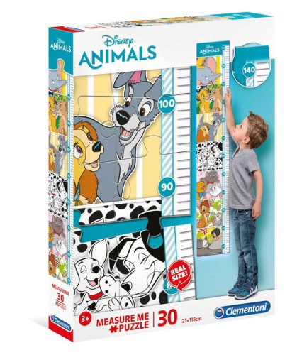 Clementoni Puzzle Meter 30 Disney zvieratká