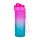 Oxybag flakon 600ml rózsaszín-türkiz ombre