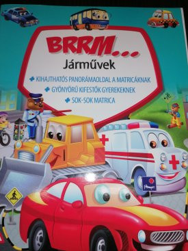 Brrm...Járművek matricákkal