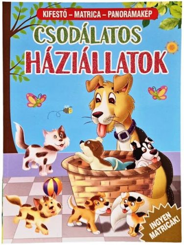 Csodálatos háziállatok munkafüzet (Maďarská verzia)