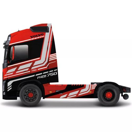 Bburago Volvo FH16 Globetrotter 750 XXL piros 1:43