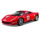 Bburago 1:24 Ferrari Racing 458 Challenge piros