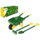 Klein John Deere kerti szerszám készlet talicskával