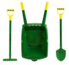 Klein John Deere kerti szerszám készlet talicskával