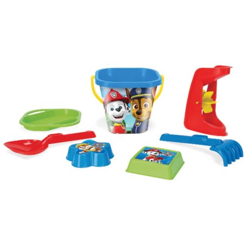 Wader homokozó készlet 7 db-os színes Mancs őrjárat (Paw Patrol)