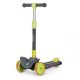 Lionelo Timmy összecsukható gyerek roller LED-es fényekkel 50kg-ig lime zöld