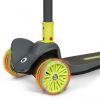 Lionelo Timmy összecsukható gyerek roller LED-es fényekkel 50kg-ig lime zöld