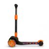Lionelo Timmy összecsukható gyerek roller LED-es fényekkel 50kg-ig fekete-narancssárga