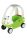 Little Tikes Car Cozy Coupe zöld-fehér autó lábbal hajtós bébitaxi