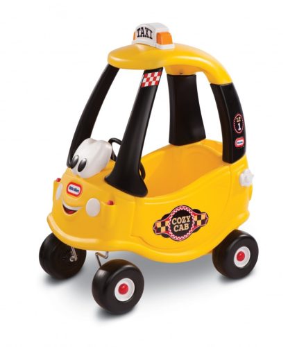 Little Tikes Car Cozy Coupe sárga Taxi lábbal hajtós bébitaxi