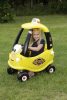 Little Tikes Car Cozy Coupe sárga Taxi lábbal hajtós bébitaxi