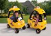 Little Tikes Car Cozy Coupe sárga Taxi lábbal hajtós bébitaxi