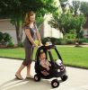 Little Tikes Car Cozy Coupe fekete Taxi lábbal hajtós bébitaxi