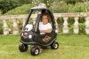 Little Tikes Car Cozy Coupe fekete Taxi lábbal hajtós bébitaxi