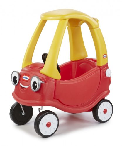 Little Tikes Car Cozy Coupe piros-sárga autó lábbal hajtós bébitaxi