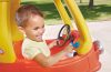 Little Tikes Car Cozy Coupe piros-sárga autó lábbal hajtós bébitaxi