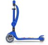 Milly Mally Hulajnoga Fuzzy 2 az 1-ben gyerek roller, világítós kerekekkel, kék 50kg-ig