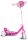 Pulio Stamp gyerek tricikli roller Barbie 20kg-ig