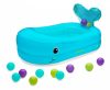 B-kids Infantino baba medence játéklabdákkal bálna forma 76x46 cm
