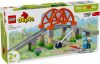 LEGO DUPLO 10426 Vasúti híd és sínek kiegészítő szett