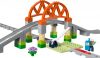 LEGO DUPLO 10426 Vasúti híd és sínek kiegészítő szett