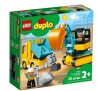 LEGO DUPLO 10931 Teherautó és lánctalpas exkavátor