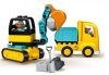 LEGO DUPLO 10931 Teherautó és lánctalpas exkavátor