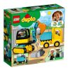 LEGO DUPLO 10931 Teherautó és lánctalpas exkavátor