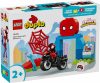 LEGO DUPLO 10424 Marvel Spidey Spin motorkerékpáros kalandjai