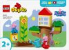 LEGO DUPLO 10431 Peppa malac kertje és lombháza