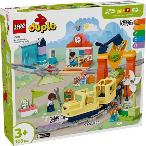 LEGO DUPLO 10428 Nagy interaktív vonat