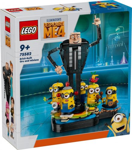 LEGO Gru 4 75582 Kocka Gru és minyonok