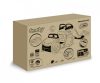 Smoby Adventure Car 1,5m-es csúszda homokozóval 233 x 68 x 91 cm